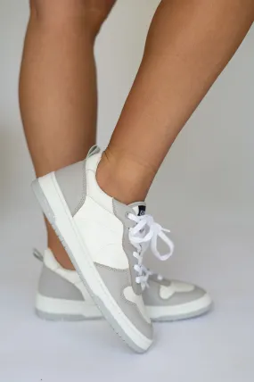 Style Sneakers- White/Grey