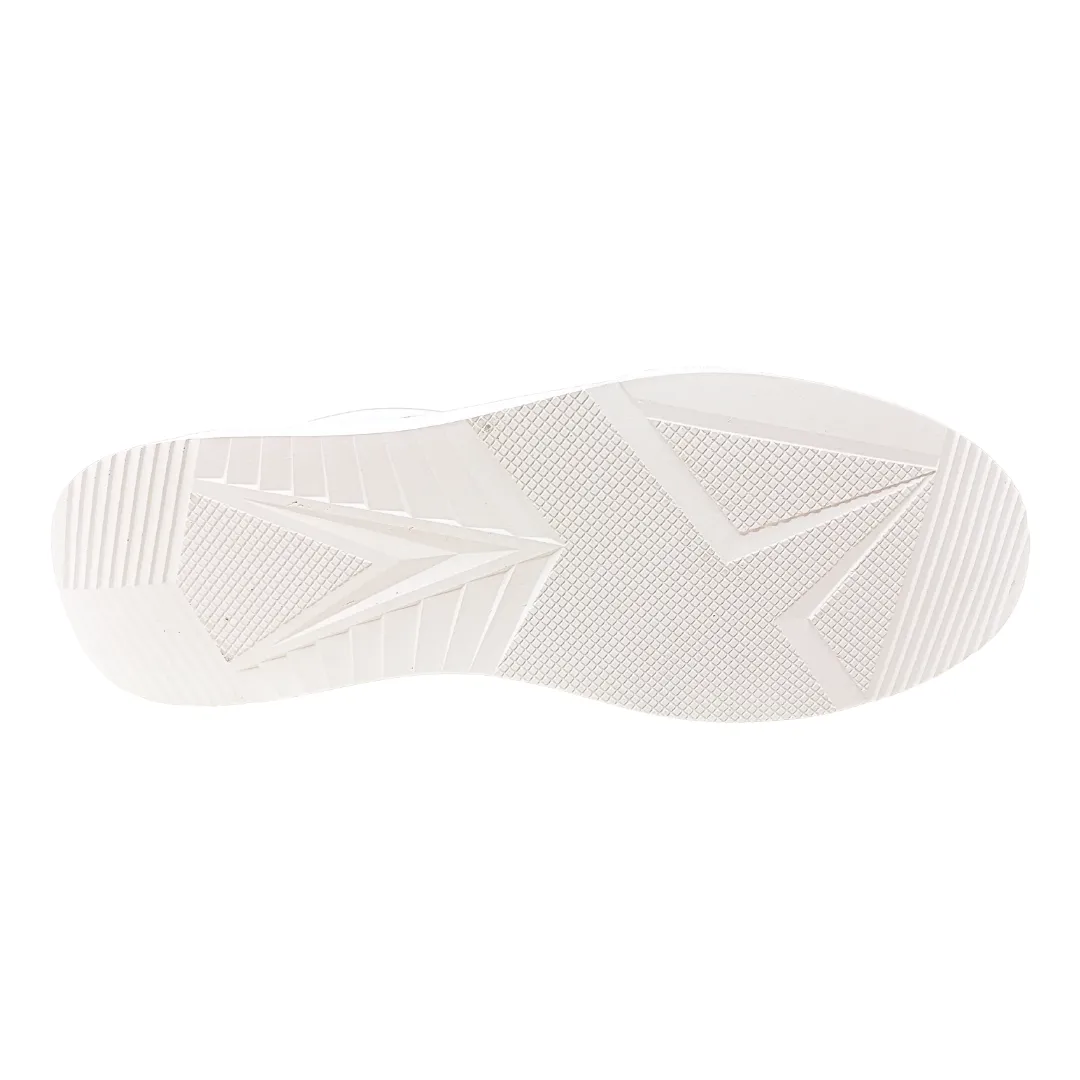 TH Sneaker Lace Up White – Breathable Cotton Sneakers w/ Orthopedic Cushioning | Unisex Casual Shoes for Walking, Work & Daily Wear | Royal Trend Pakistan