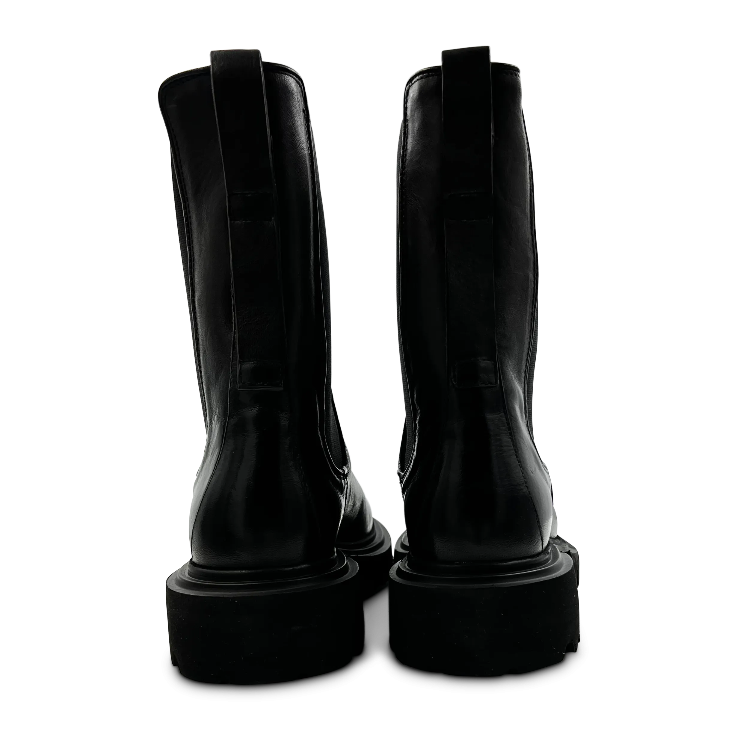 Toby Mid EVA Sole Chelsea Boot Washed in Black