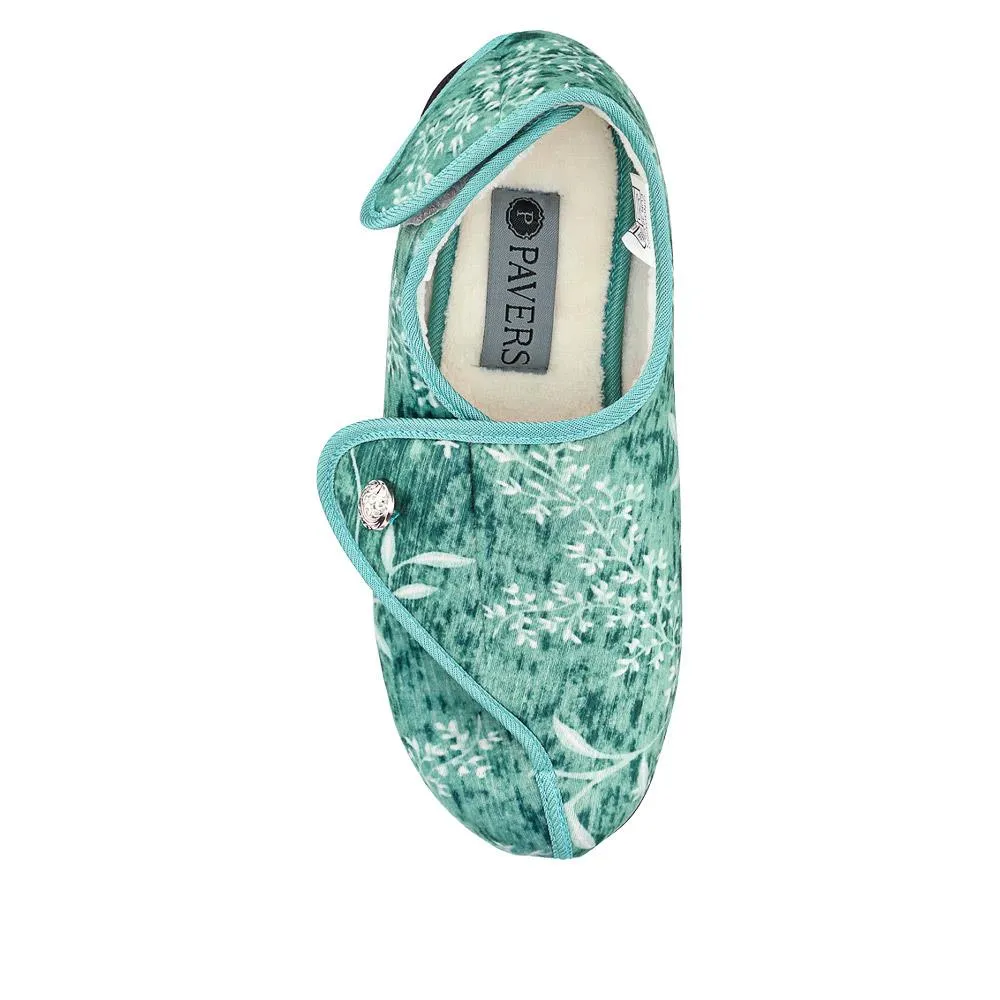 Wide-Fit Touch-Fasten Slippers - QINGD40003 / 326 583