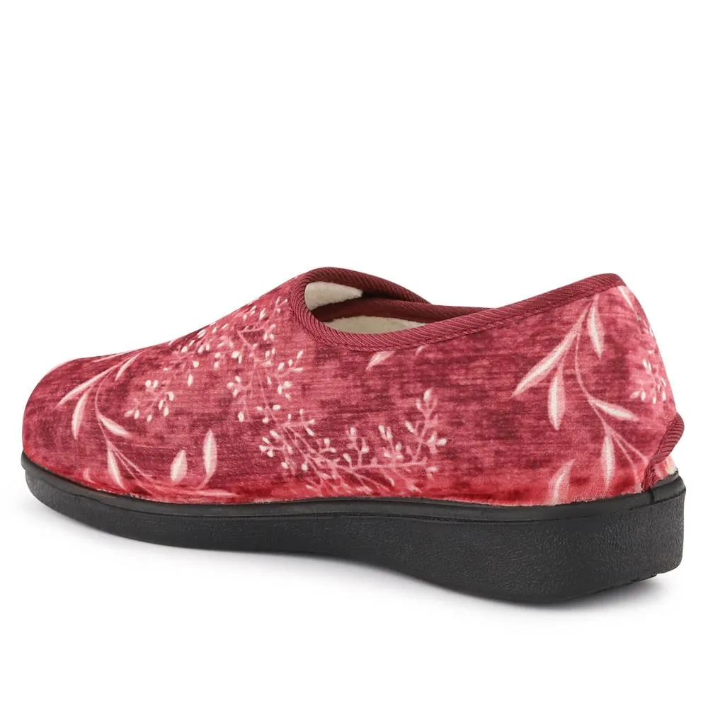 Wide-Fit Touch-Fasten Slippers - QINGD40003 / 326 583