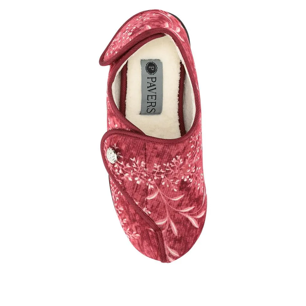 Wide-Fit Touch-Fasten Slippers - QINGD40003 / 326 583