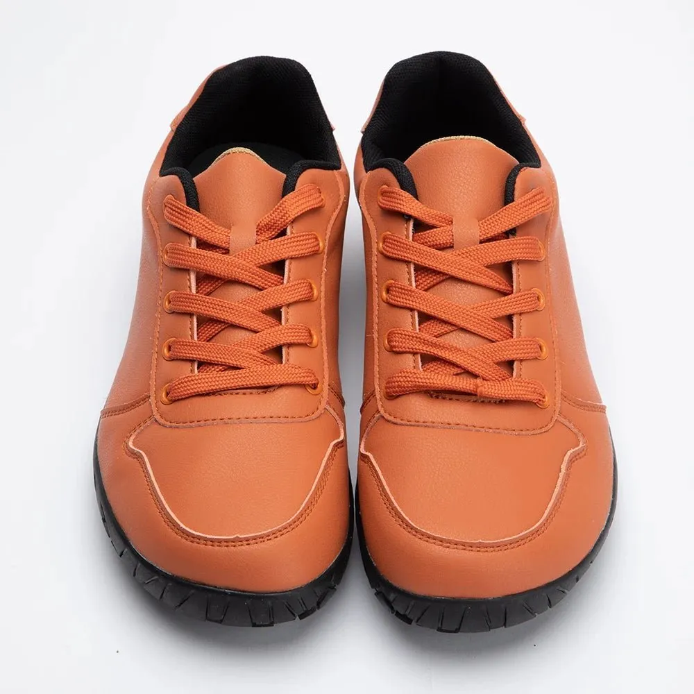 ZZFABER Leather Barefoot Shoes - Soft Minimalist Sneakers for Men and Women