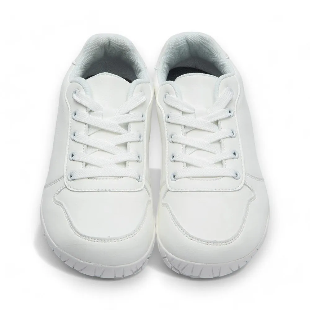 ZZFABER Leather Barefoot Shoes - Soft Minimalist Sneakers for Men and Women